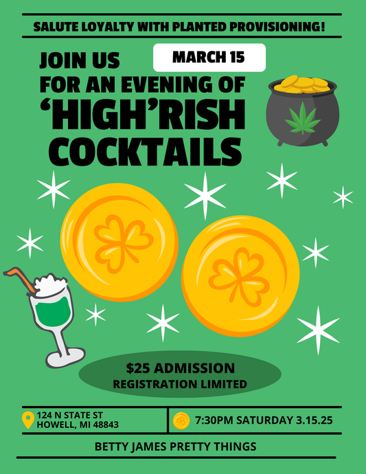 'HIGH'RISH COCKTAIL LOYALTY EVENT