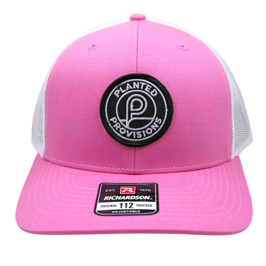 Cap - Pink Planted Patch