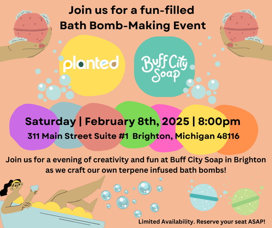 Buff City Soap Bath Bomb Event