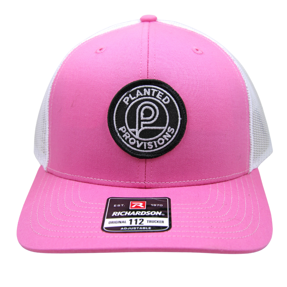 Cap - Pink Planted Patch