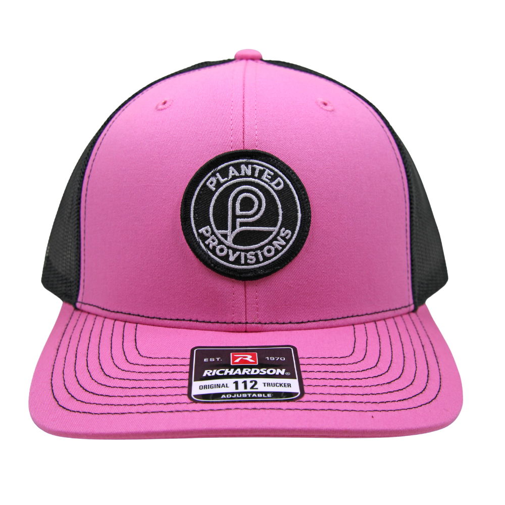 Cap - Pink Planted Patch